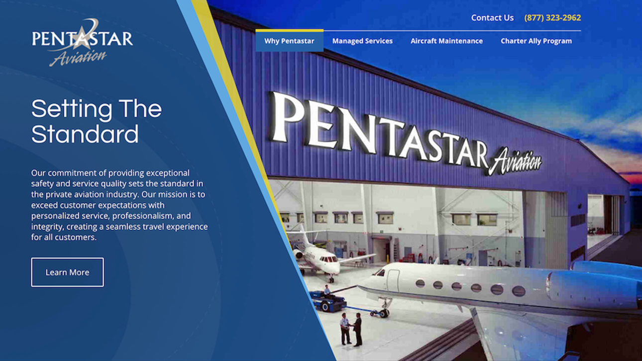Pentastar Aviation – Jesse Younce | Creative Director :: Art + Design